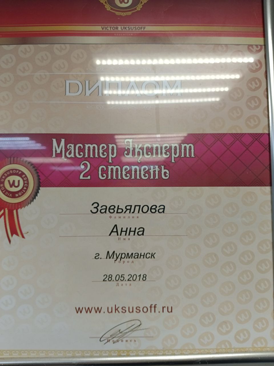 Мастер эксперт 2 степени (UKSUSOFF)