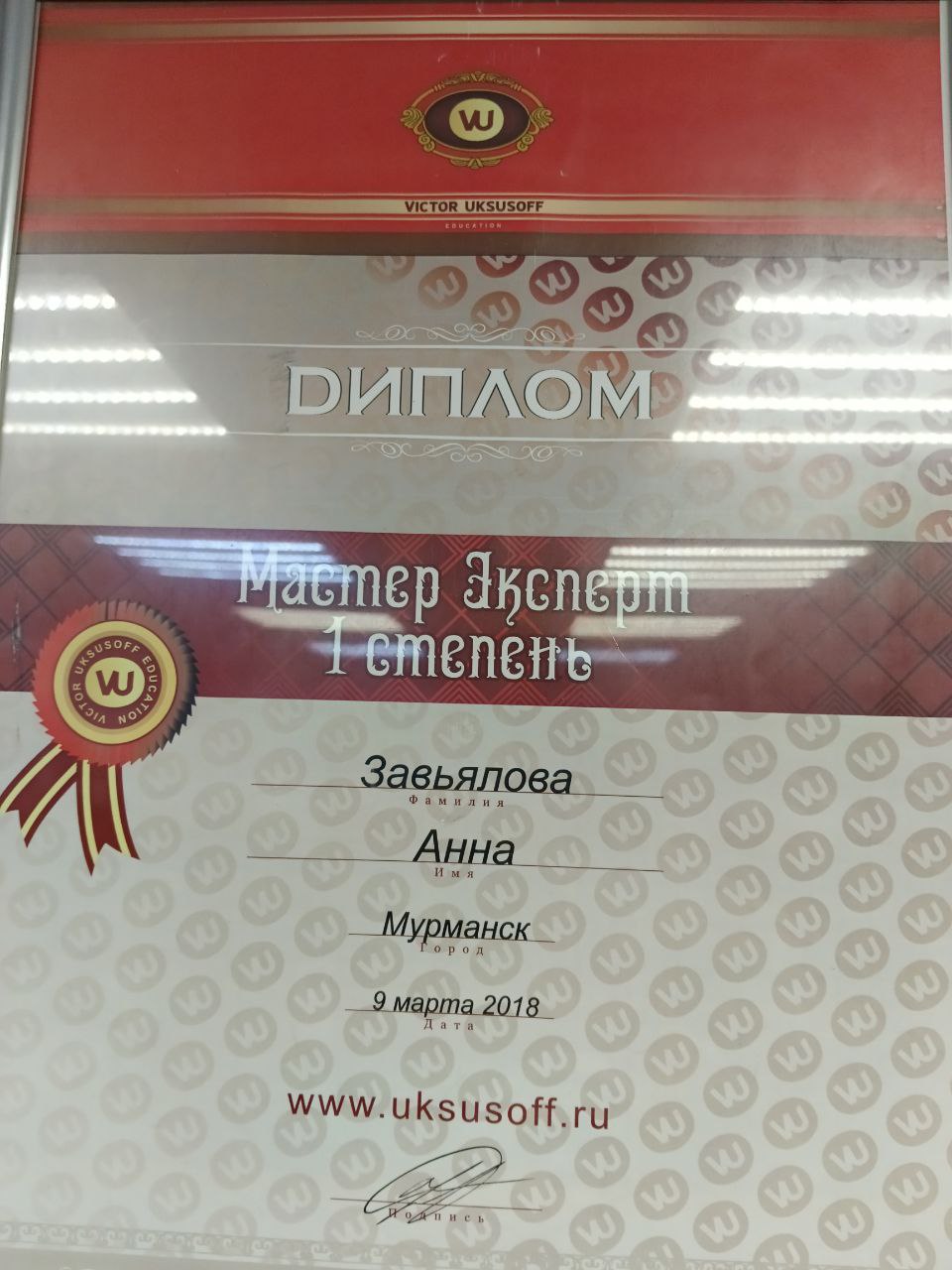 Мастер эксперт 1 степени (UKSUSOFF)